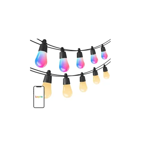 LEPRO ZB1-15 Wi-Fi String Lights, 15 m